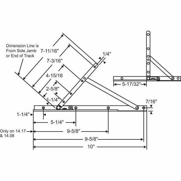 Strybuc Concealed Hinge Assembly 28-15-6SS